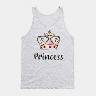 Royal Princess Crown Tank Top